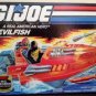 1985 Hasbro G.I. Joe Devilfish Vehicle w/ Missiles & Underwater Torpedo Action
