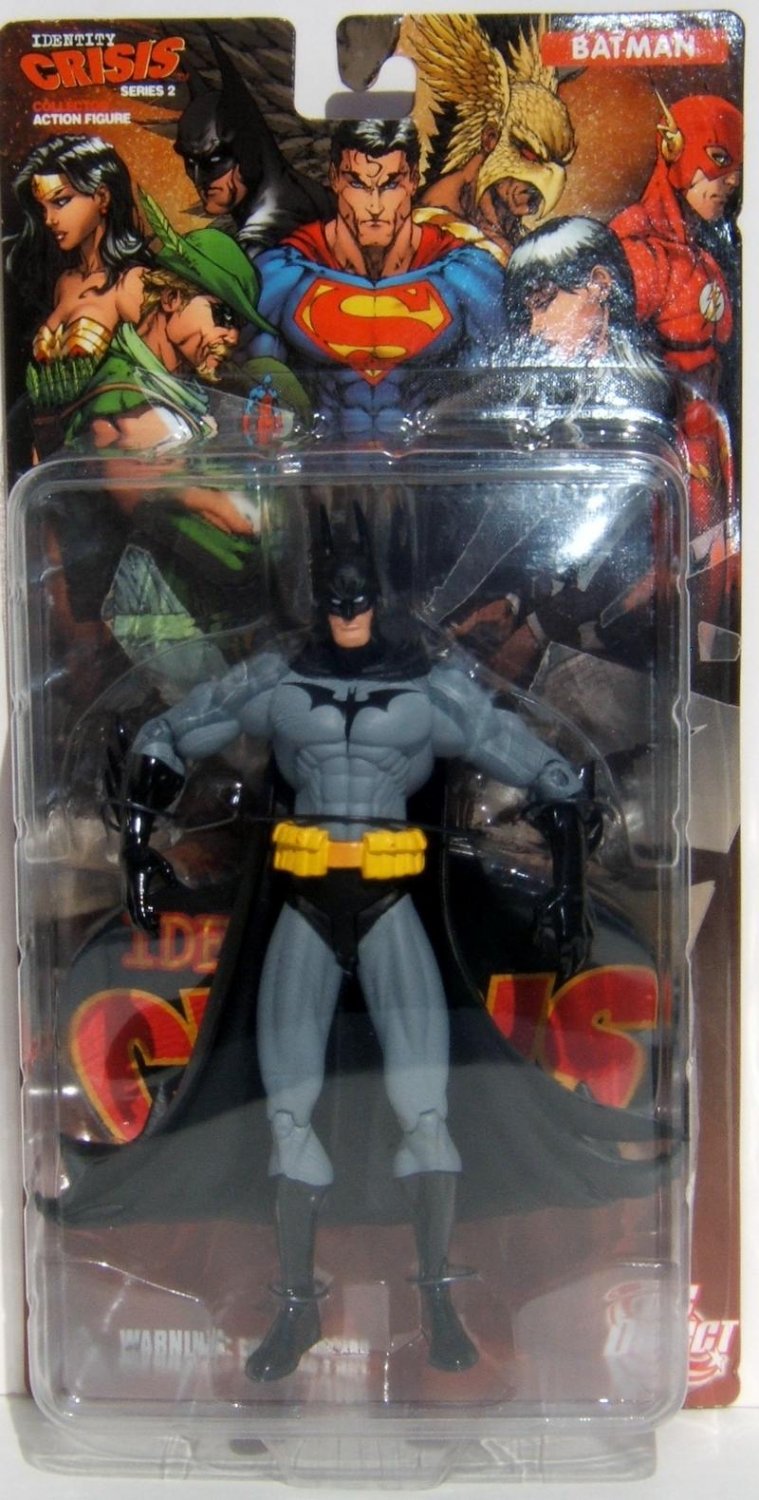 DC Direct Identity Crisis Batman Bruce Wayne Series 2 MOC Action Figure