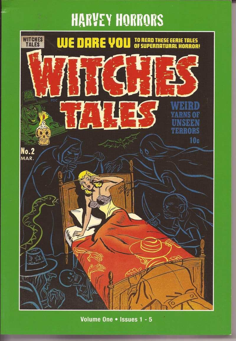 Harvey Horrors Witches Tales Volume One TPB Color Reprints Issues 1-5