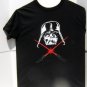 Pre-Owned Star Wars Darth Vader Light Saber Short Sleeve Graphic T-Shirt Medium