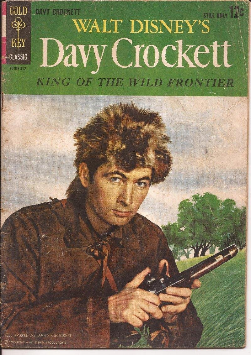 Gold Key Classic Walt Disney's Davy Crockett King Of The Wild Frontier TV Show