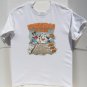 Pre-Owned Spongedog No Pants Deep Fried Attitude Short Sleeve Graphic T-Shirt LG