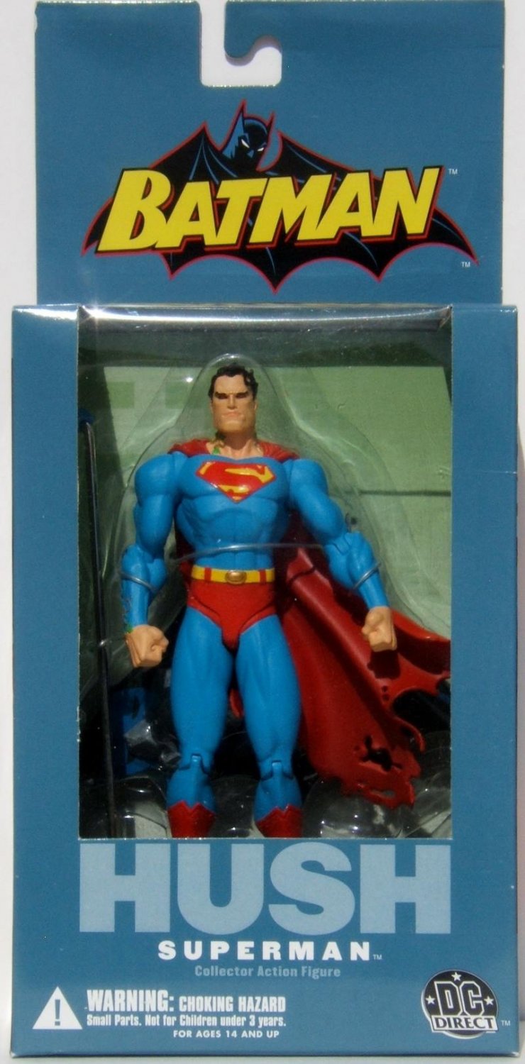 DC Direct Batman Hush Superman Clark Kent Series 2 MOC Action Figure