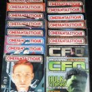 Cinefantastique Magazine Lot #3 21 Issues TV Movie Sci-Fi Horror Monster Space