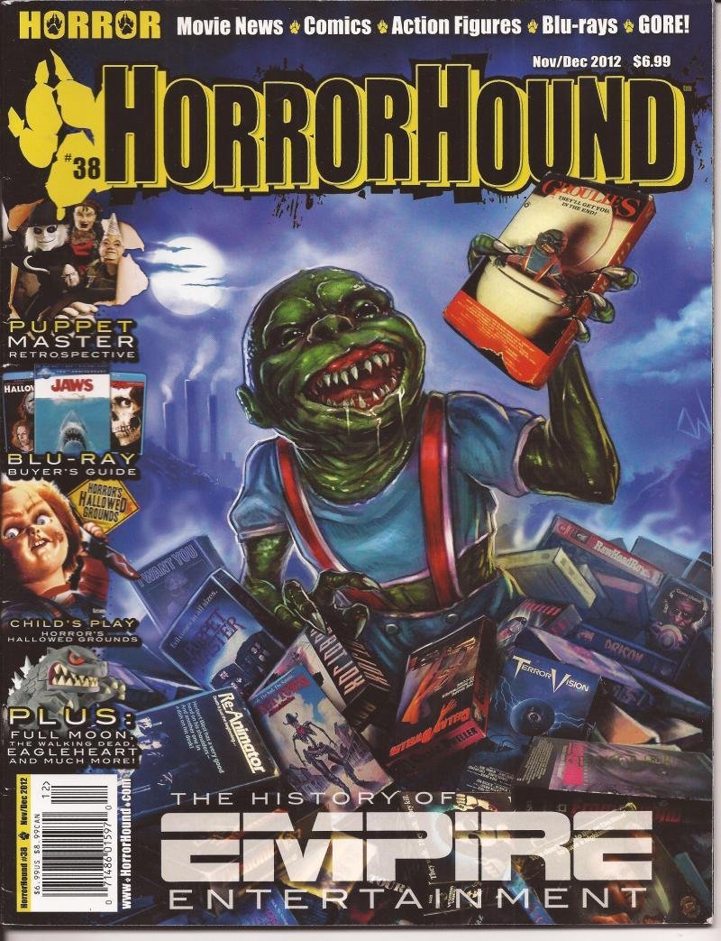 HorrorHound #38 Puppet Master Child's Play History Of Empire Eagleheart Monster
