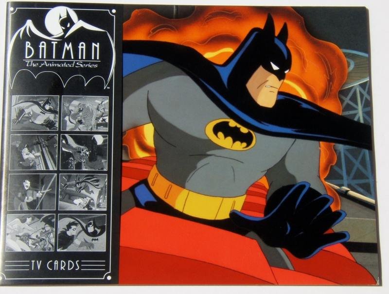 DC Zanart Batman The Animated Series TV Cards 8 Full Color 11" X 14" Portfolios