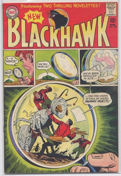DC BLACKHAWK #199 SCI FI ADVENTURES FINE+ New Costumes