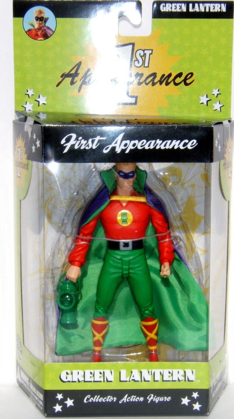 DC Direct First Appearance Green Lantern Alan Scott Series 2 MOC Action Figure