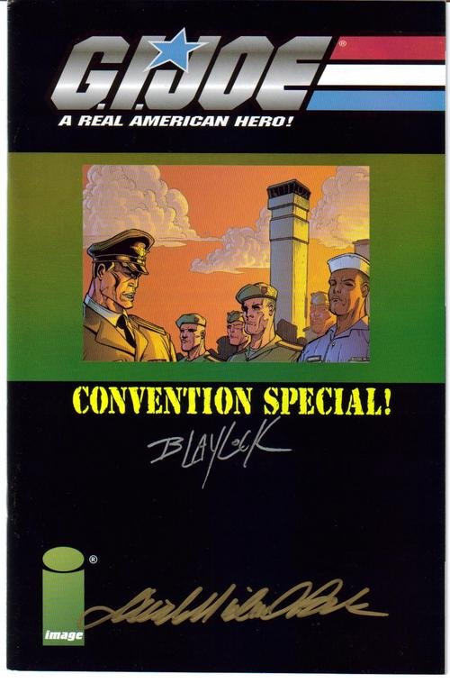 G.I.Joe Convention Special #1 Autographed Blaylock Beck