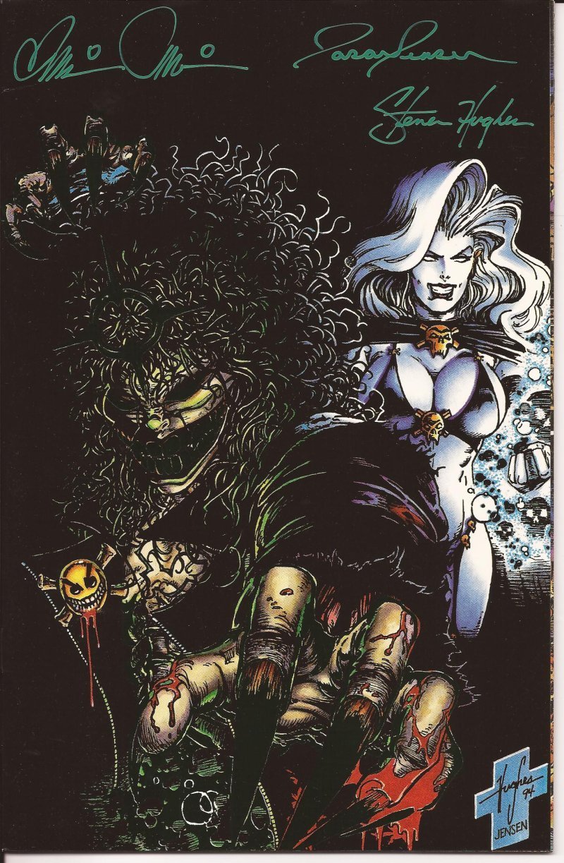 Evil Ernie Revenge #1 Comic Cavalcade Commemorative Edition Signed Pulido Hughes