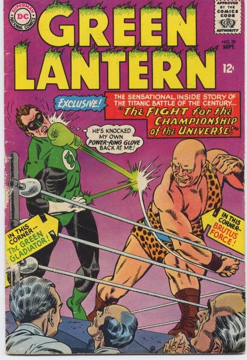 DC Green Lantern #39 Fight For The Championship Of The Universe Hal Jordan Guard