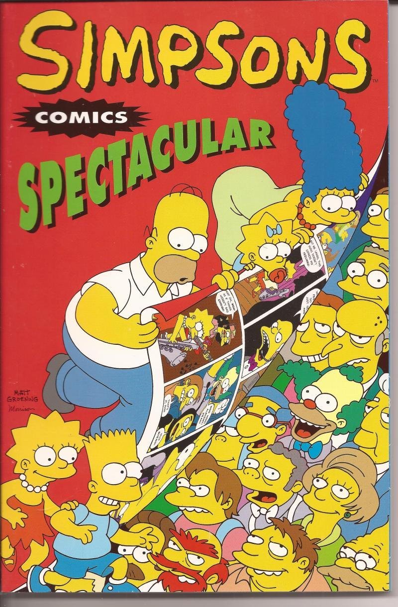 Bongo Simpsons Comics Spectacular TPB 1st Printing Reprints Issues #6-9