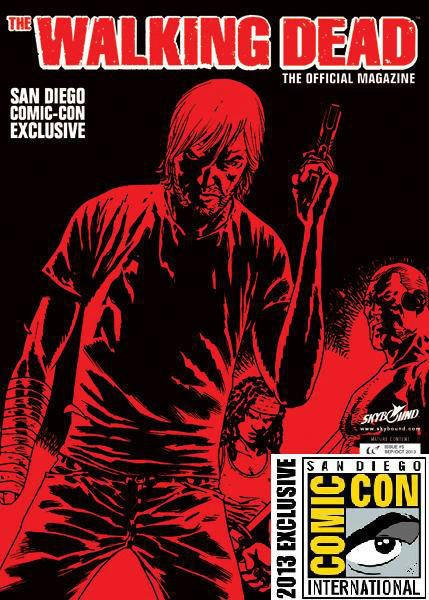 SDCC 2013 The Walking Dead Magazine #5 Exclusive Horror Charlie Adlard Cover