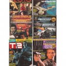 Movie Magazine Lot #1 Star Trek Starship Troopers Total Recall 2010 Terminator 2