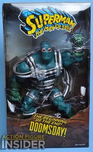 SDCC 2014 DC Mattel Classics Doomsday Prison Suit Superman MOS #18 Window Box
