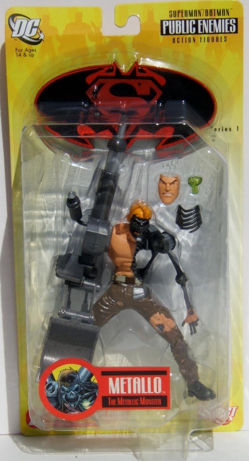 DC Direct Superman/Batman Public Enemies Metallo Series 1 MOC Action Figure