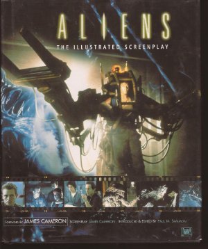 Aliens The Illustrated Screenplay HC Autographed By Paul M Sammon Monster Horror
