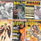 Literary Magazine Lot 10 Issues Literary Realms Of Fantasy Silver Web Prime Cuts