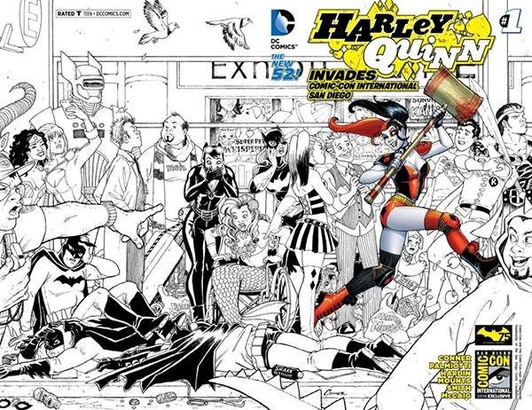 SDCC 2014 DC Harley Quinn Invades Comic-Con International San Diego #1 Exclusive