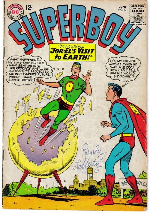 DC Superboy #121 Jor-El's Visit To Earth Smallville Clark Kent Adventure Action