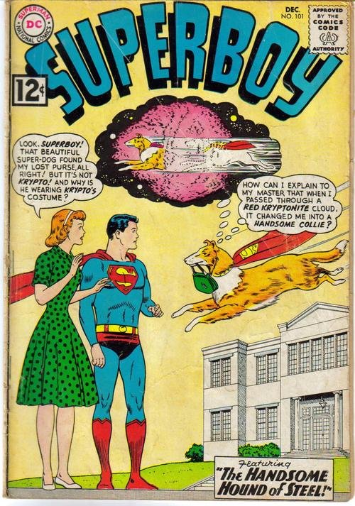 DC Superboy #101 The Handsome Hound Of Steel Smallville Clark Kent Adventure