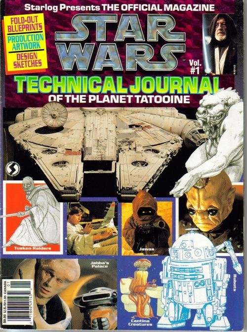 Official Star Wars Technical Journal Of The Planet Tatooine Deluxe Ed. Vol #1