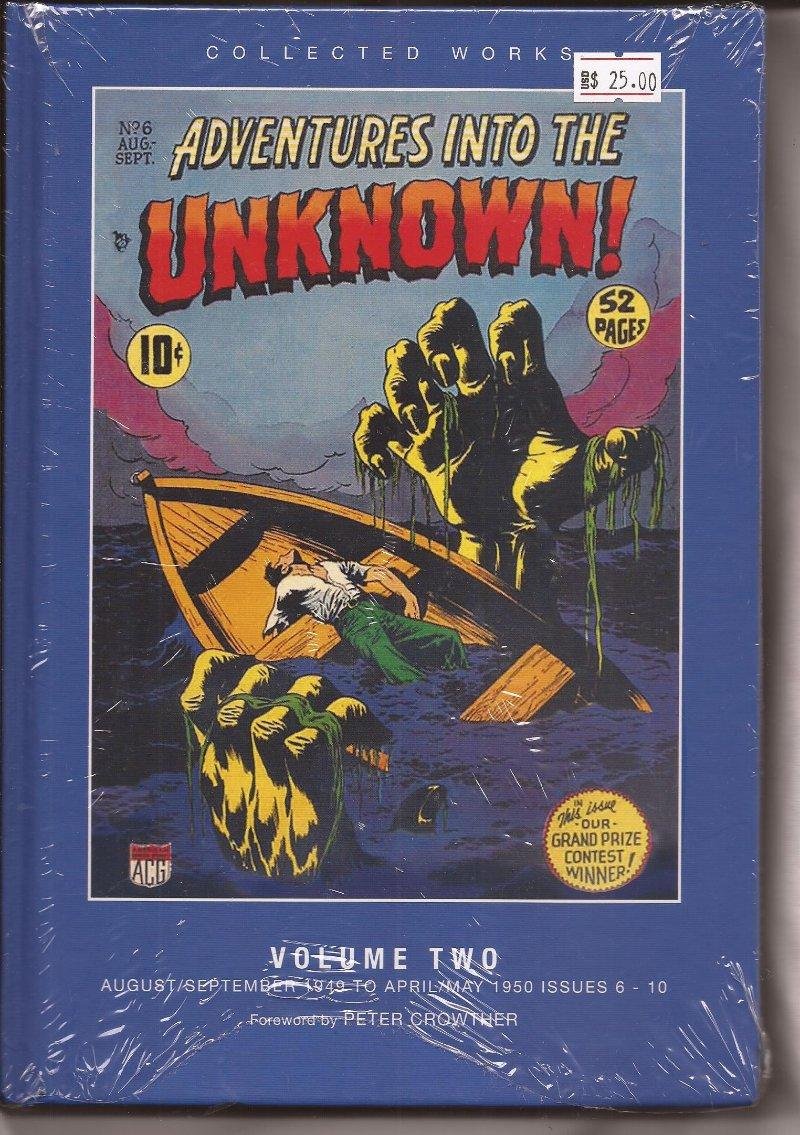 PS Artbooks ACG Adventures Into The Unknown Vol. 2 HC Monster Horror Sealed