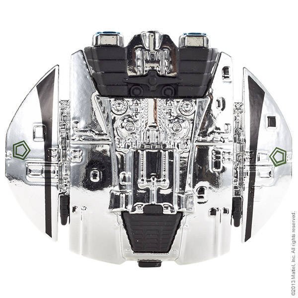 SDCC 2013 Mattel Hot Wheels Battlestar Galactica Cylon Raider Action Adventure