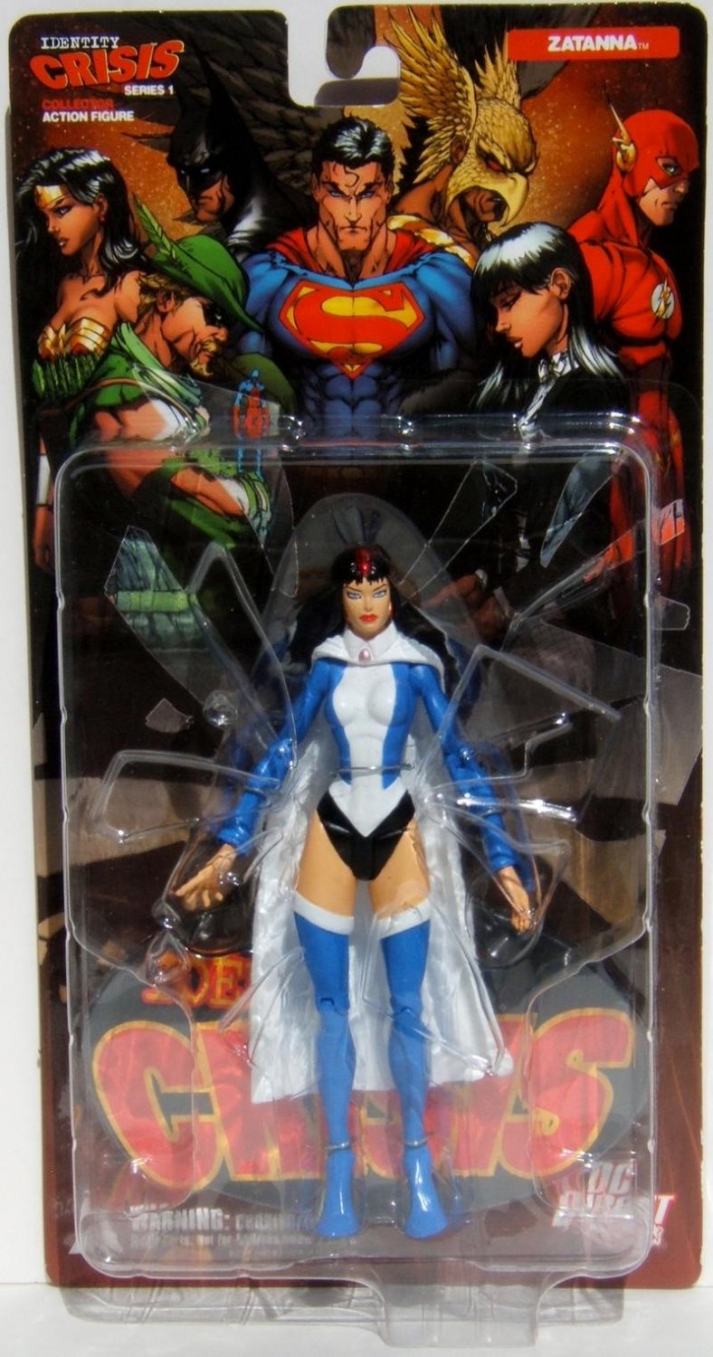 DC Direct Identity Crisis Zatanna Series 1 MOC Action Figure