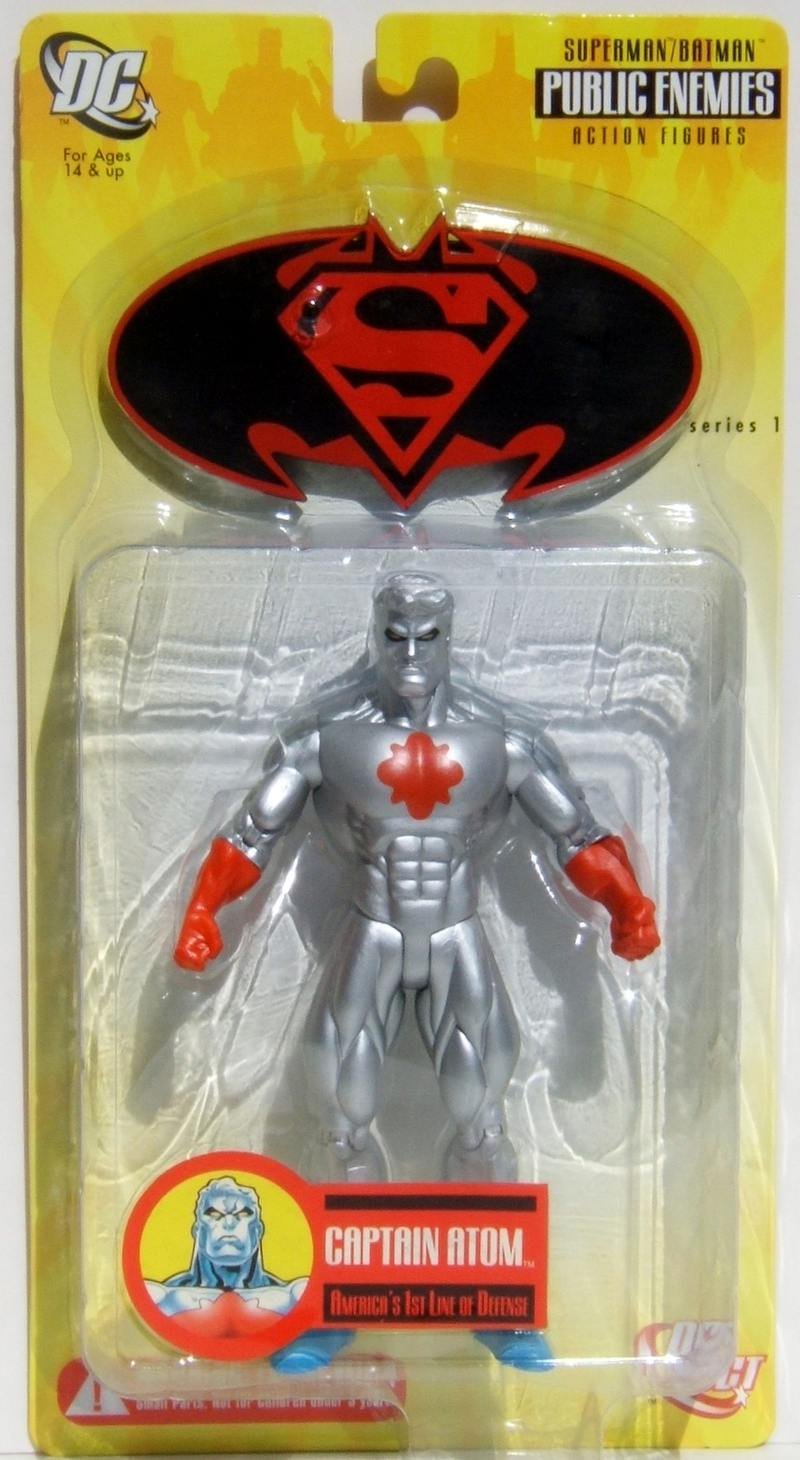 DC Direct Superman/Batman Public Enemies Captain Atom Series 1 MOC Action Figure