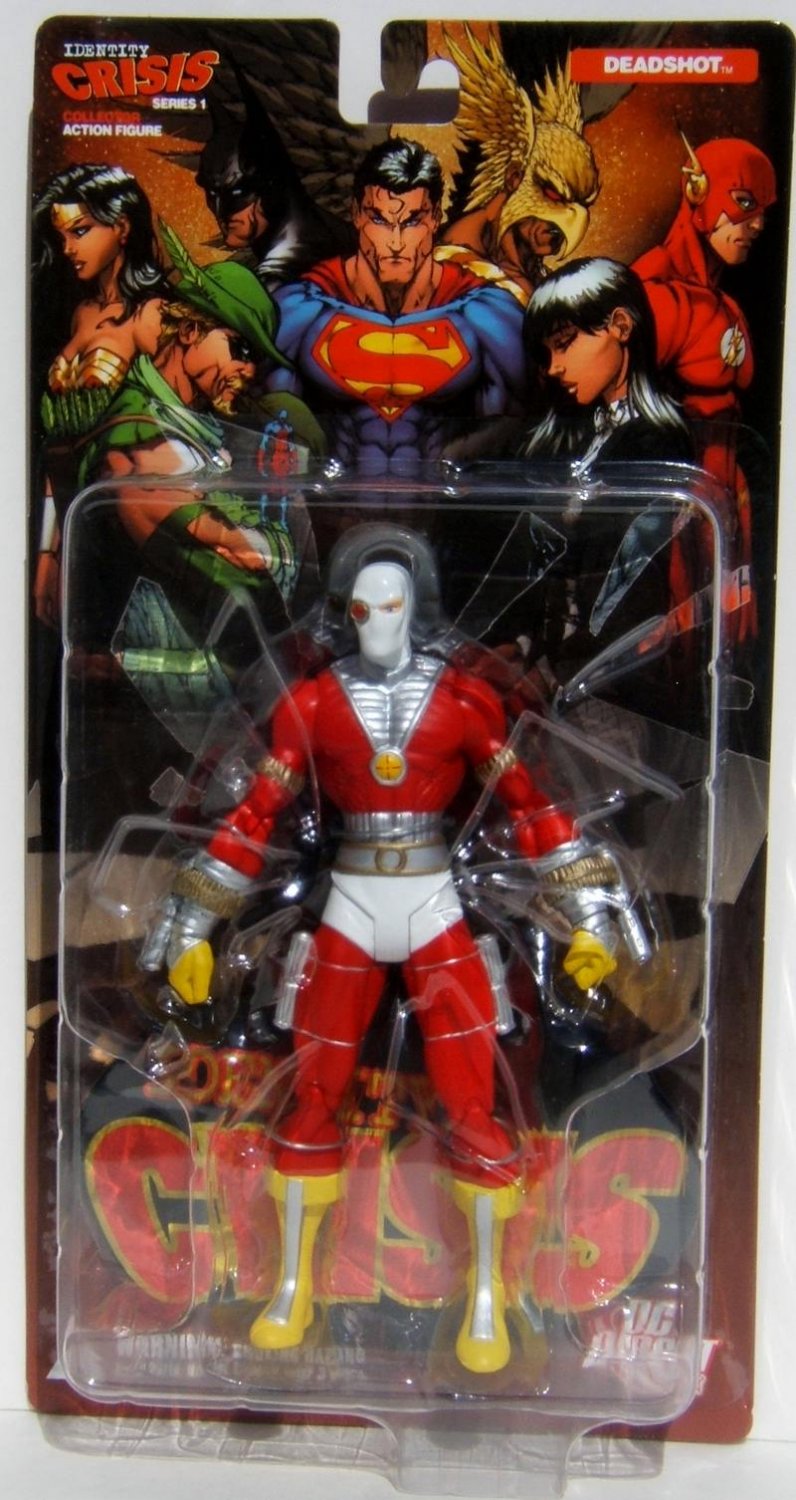 DC Direct Identity Crisis CW Arrow Deadshot Series 1 MOC Action Figure
