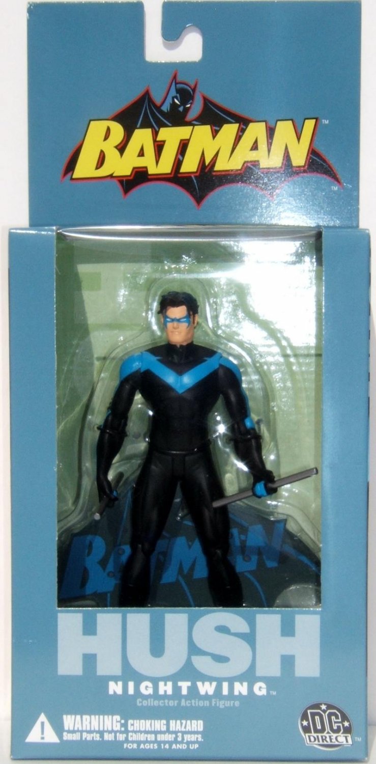 DC Direct Batman Hush Nightwing Dick Grayson Series 2 MOC Action Figure