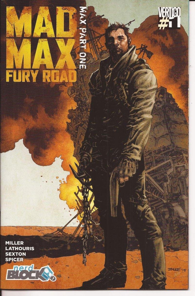Nerd Block Exclusive DC Vertigo Mad Max Fury Road #1 Variant Edition VF/NM