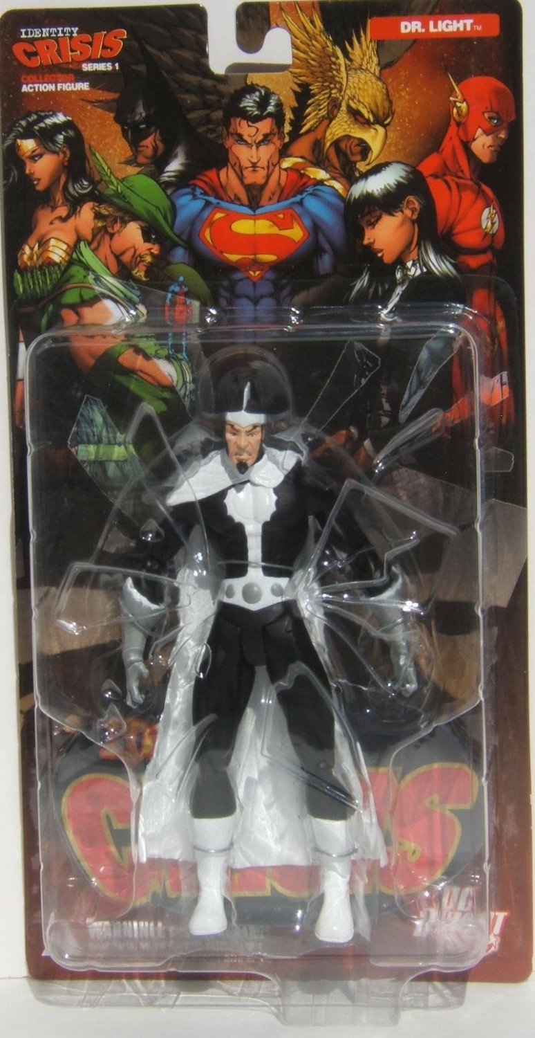 DC Direct Identity Crisis Dr. Light Series 1 MOC Action Figure