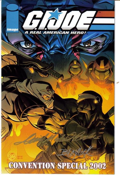 G.I.Joe Convention Special 02 Autographed Blaylock Beck