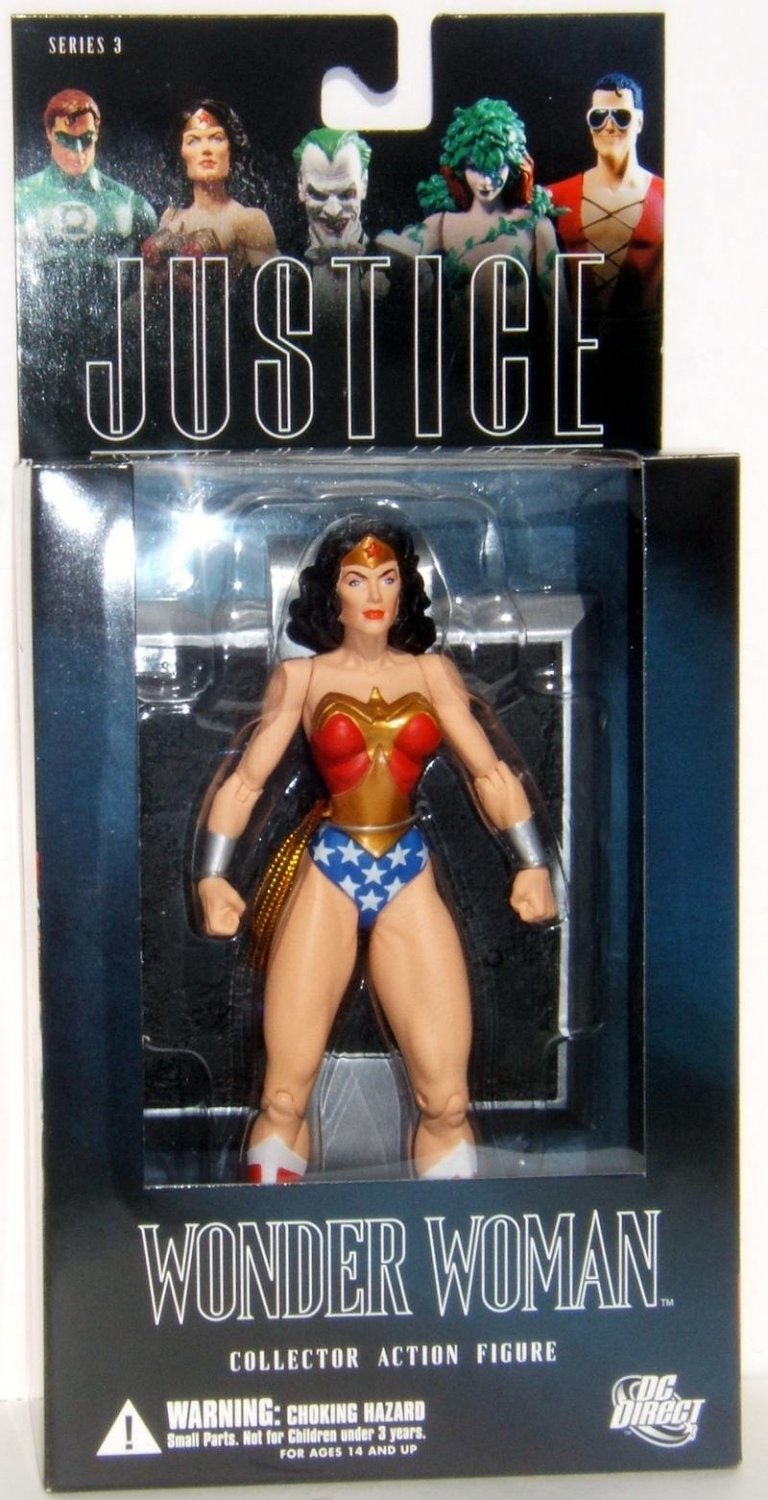 DC Direct Alex Ross Justice League Wonder Woman Series 3 MOC Action Figure