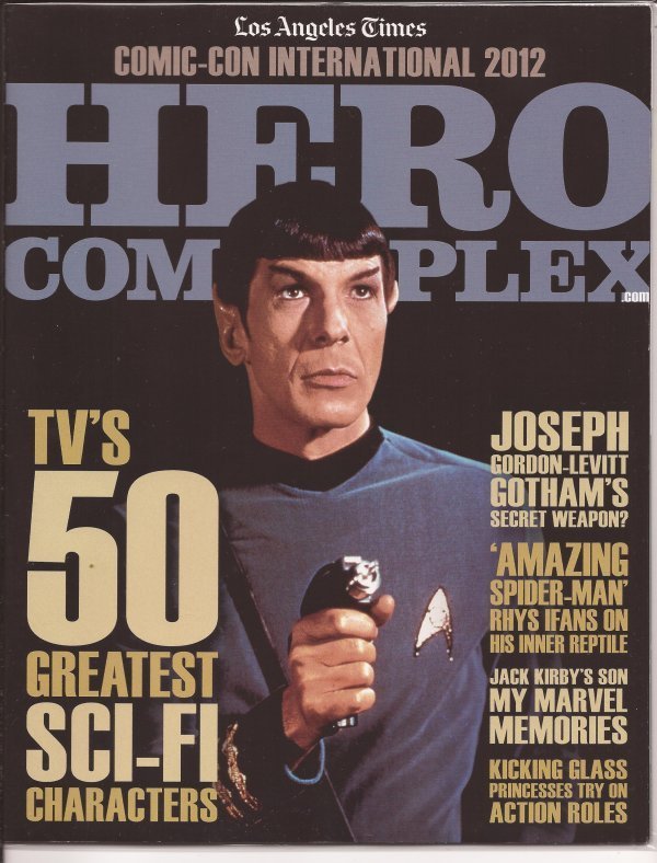 SDCC 2012 Hero Complex Magazine Exclusive TV's 50 Greatest Sci-Fi Characters
