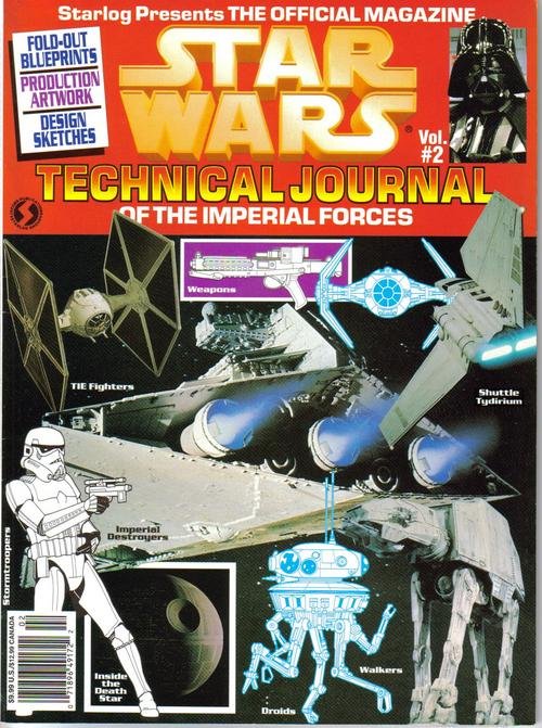 Official Star Wars Technical Journal Of The Imperial Forces Deluxe Ed. Vol #2