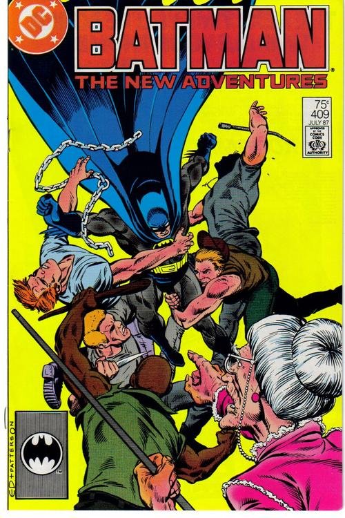 DC Batman #409 Jason Todd Origin Robin 2nd Printing HTF Bruce Wayne Gotham City