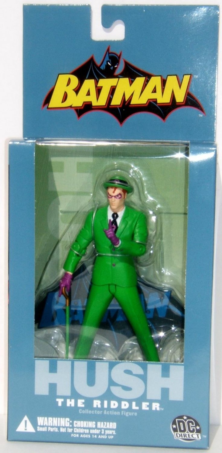 DC Direct Batman Hush Riddler Edward Nigma Series 2 MOC Action Figure