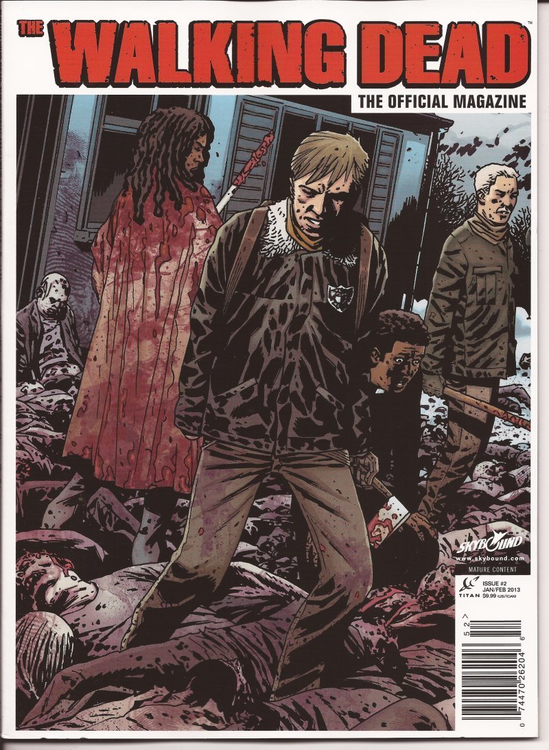 The Walking Dead Official Magazine #2 Primary & Alternative Covers The Governor