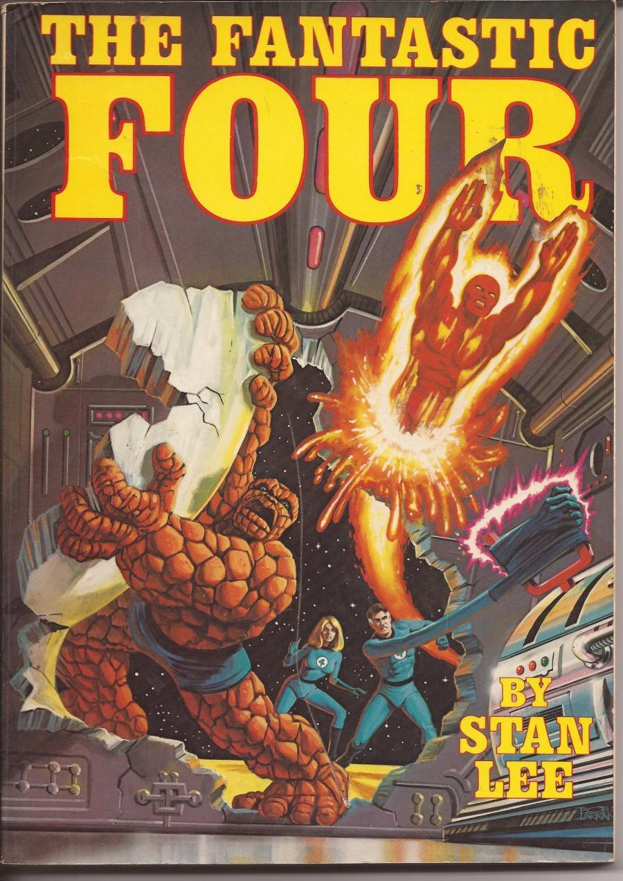The Fantastic Four By Stan Lee 1979 Fireside TPB 1st  Sub-Mariner Galactus