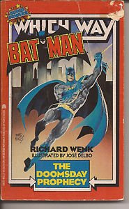 1989 Batman:The Doomsday Prophecy Super Powers Which Way Batman Paperback