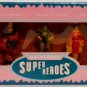DC Comics Super Heroes 5 Die Cast Metal Figurines Superman Shazam Batman GL