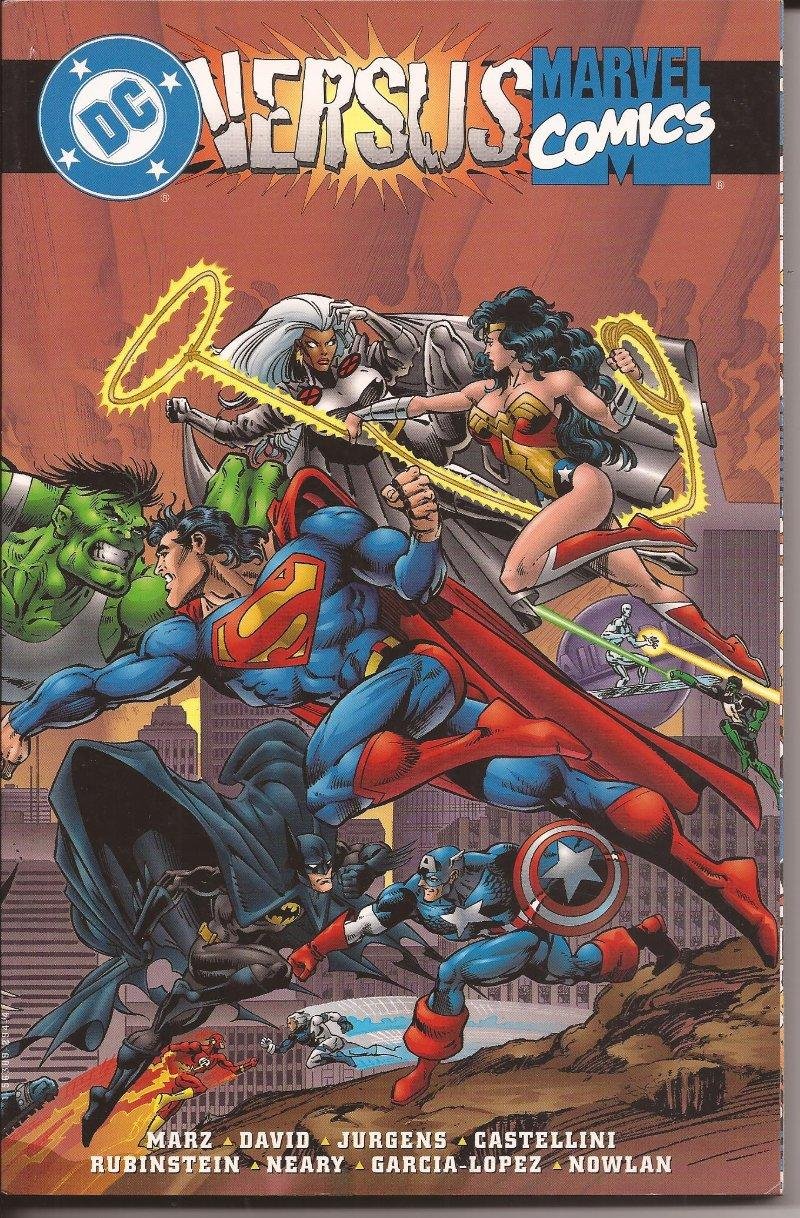 DC Versus Marvel Comics TPB Batman vs Captain America Superman vs Hulk Flash