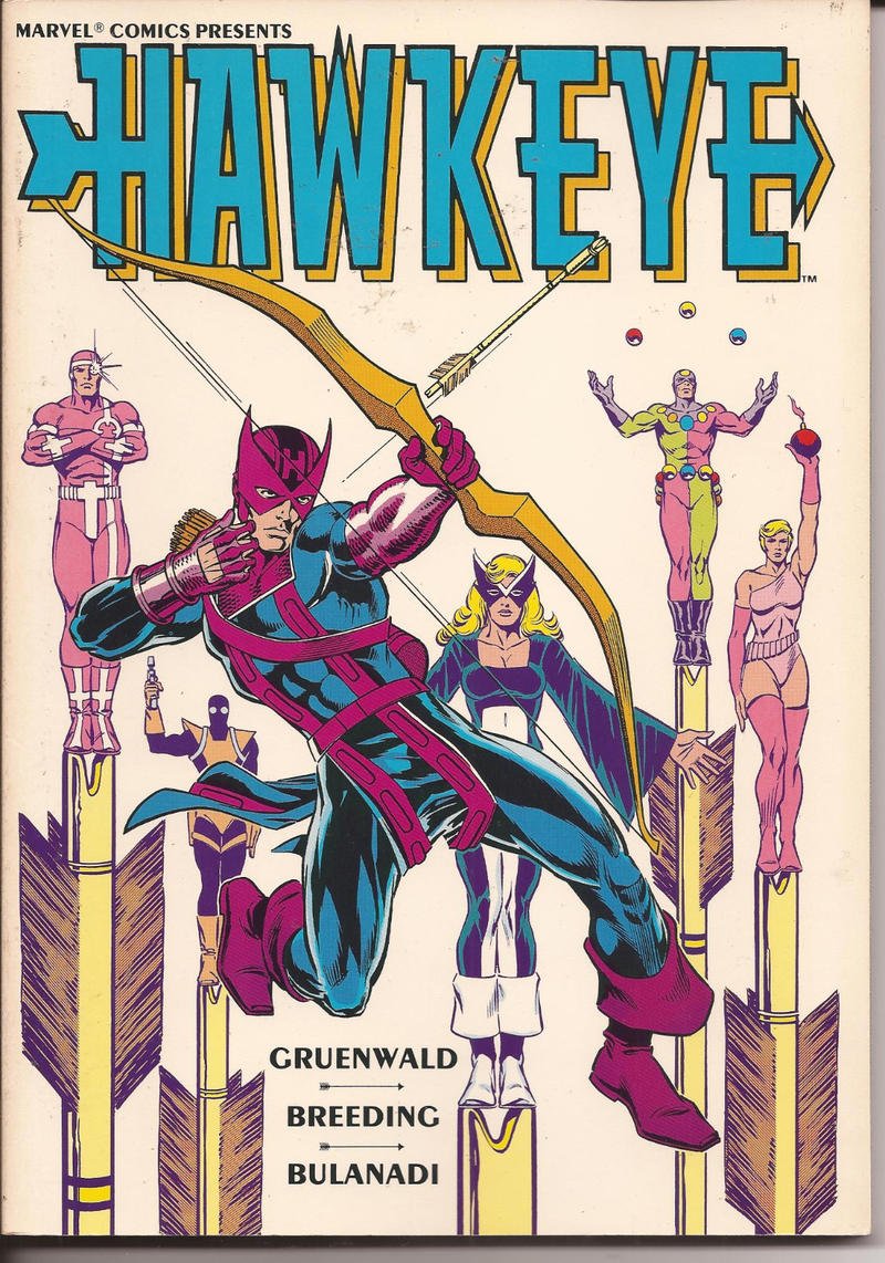 Marvel Comics Presents Hawkeye 1988 TPB Mockingbird Captain America Avengers