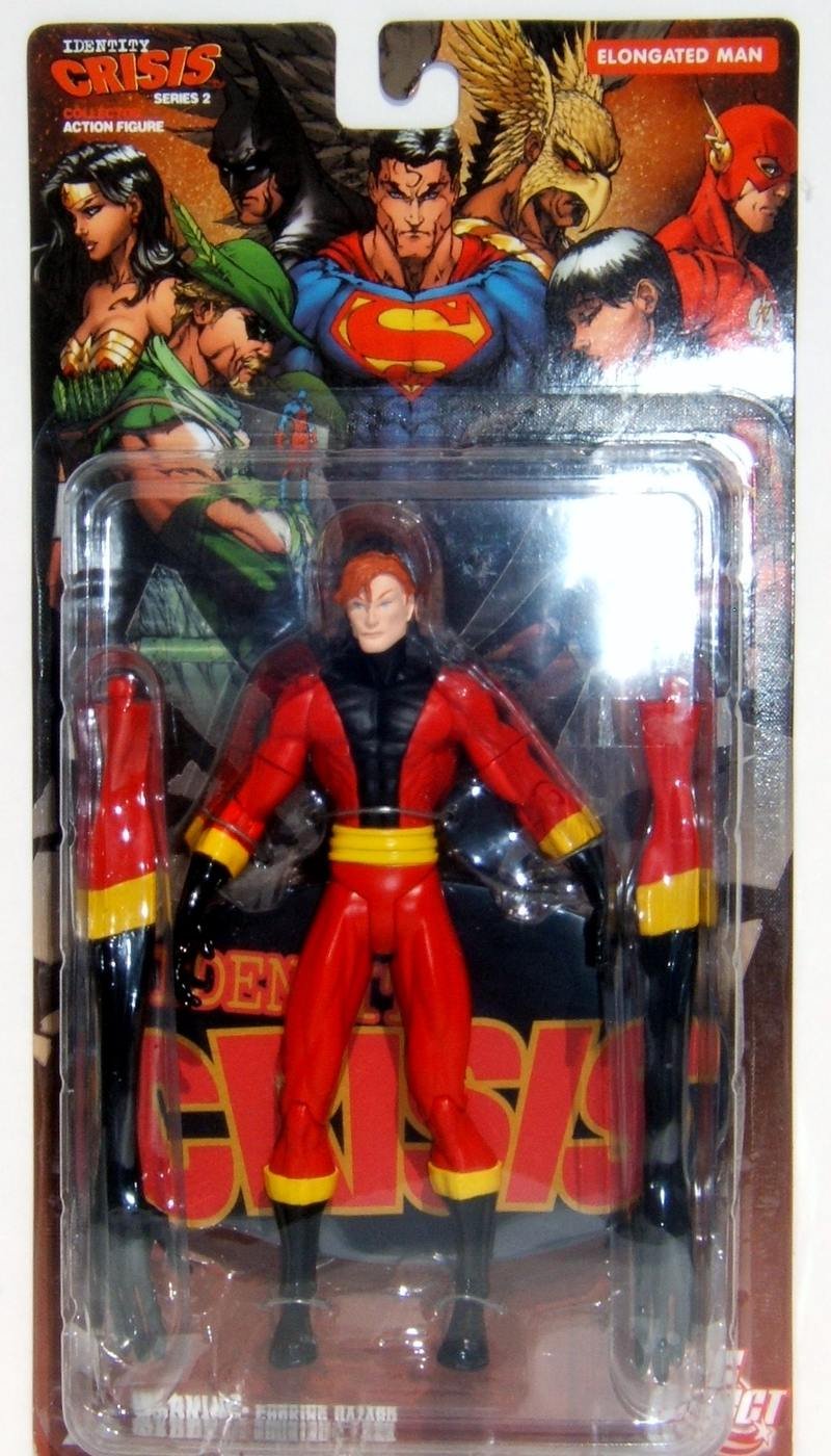 DC Direct Identity Crisis The Elongated Man Series 2 MOC Action Figure