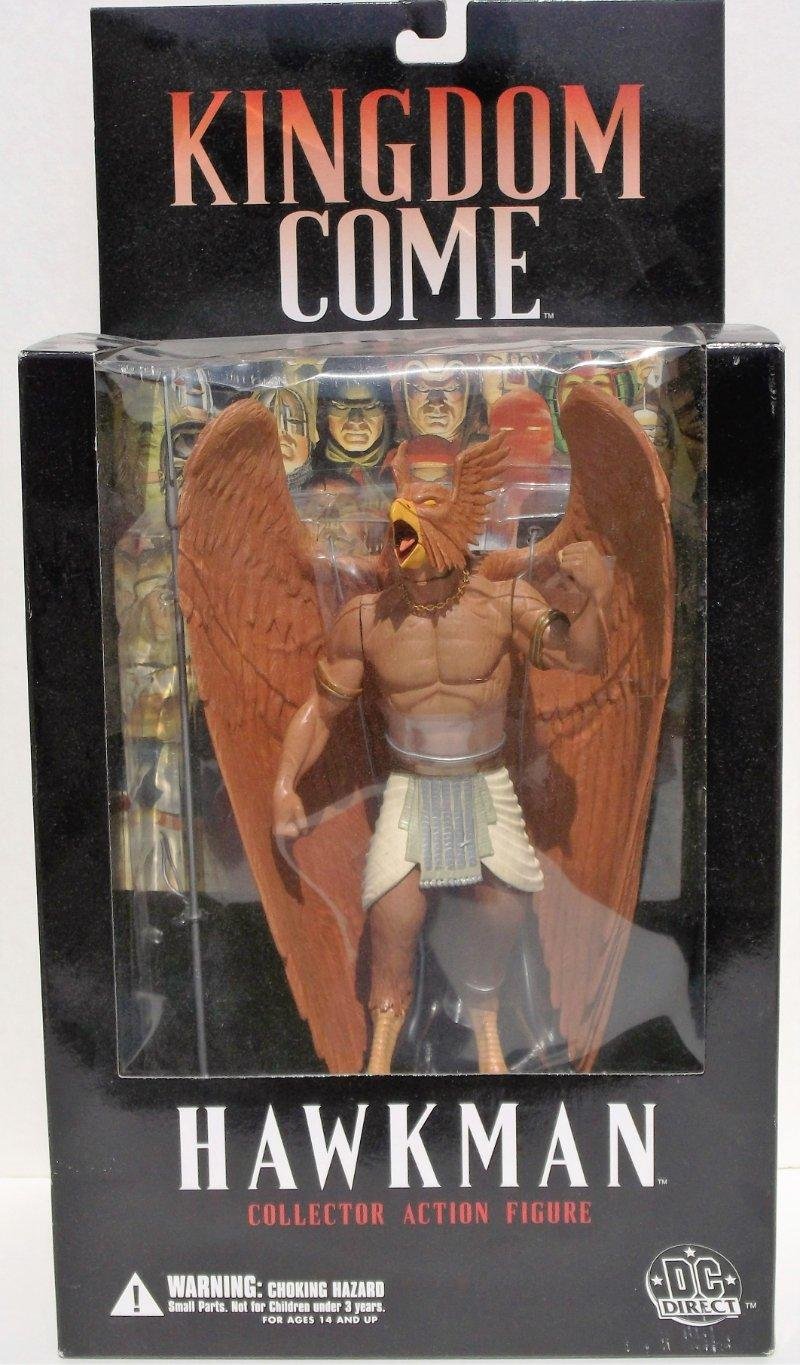 DC Direct Kingdom Come Alex Ross Hawkman JLA Collector Action Figure MIB Legends