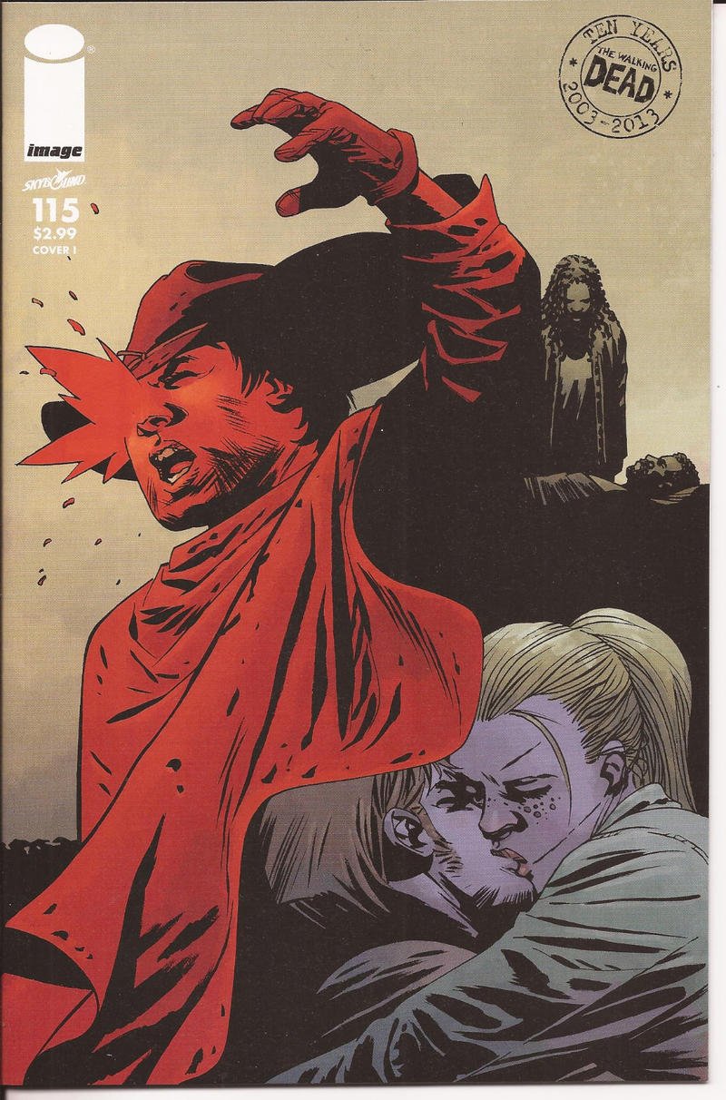 Image The Walking Dead #115 Cover I Rick Daryl Carl Zombies Horror Monsters
