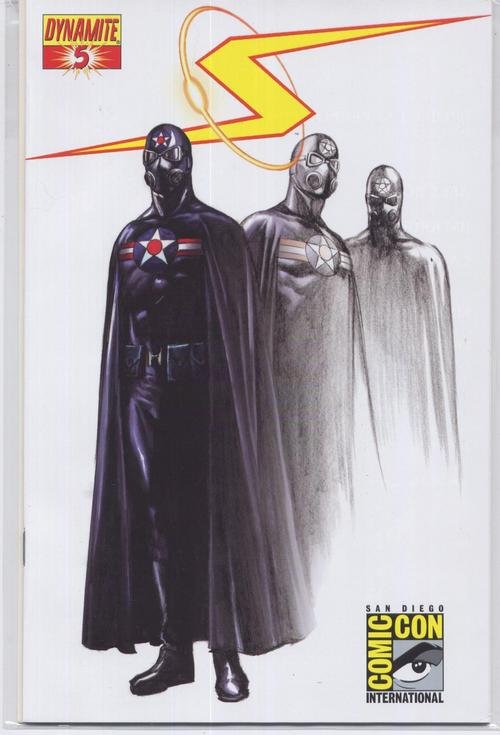 SDCC 2008 Project Superpowers #5 Dynamite Convention Exclusive Adventure Action